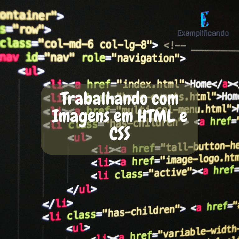 Trabalhando com Imagens em HTML e CSS